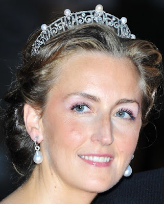 diamond pearl tiara princess claire belgium